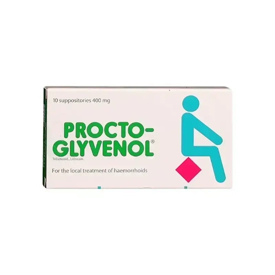 Procto-Glyvenol Rectal Suppositories, 10 Pieces