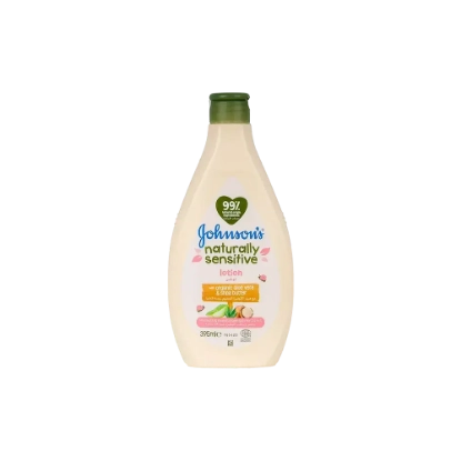 Johnson's Naturally Sensitive Lotion with Aloe vera & Shea Butter 395 ml 