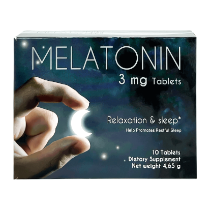 Melatonin Relaxation & Sleep Tabs 3 mg 10'S