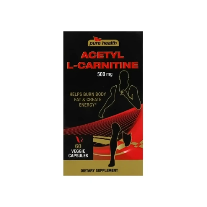 Pure H Acetyl L-Carnitine 500 mg 60 Caps