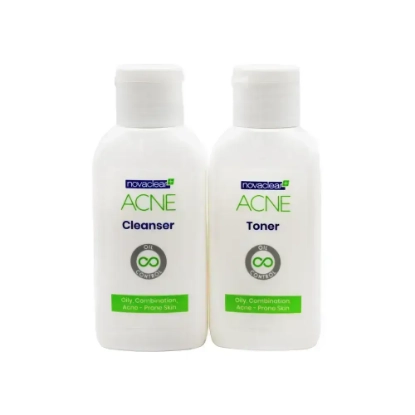 Novaclear Acne Set 2 Pcs (Cleanser + Toner) 