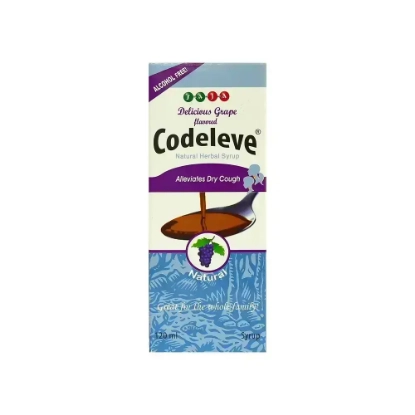Codeleve Syrup Grape Flavour 120 ml 