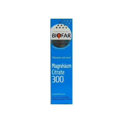 Biofar Magnesium Citrate 300 mg 15 Effervescent Tabs 