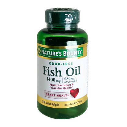 Natures Bounty Fish Oil Highly Conc. 1400 mg Softgels 39'S