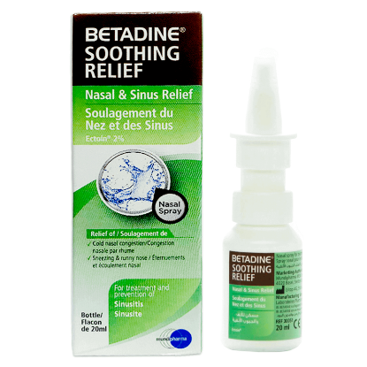 Betadine Soothing Nasal & Sinus Relief 20 mL