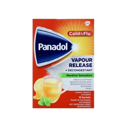 Panadol Cold & Flu Vapour Release 10 Sachets