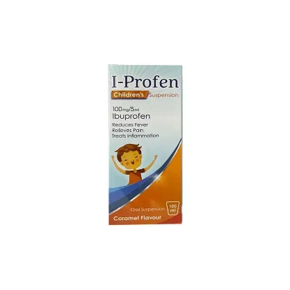 I-Profen 100mg/5 ml Children's Suspension Caramel Flavour 100 ml 