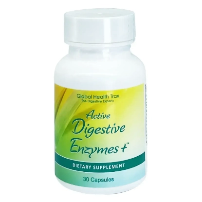 Active Digestive Enzymes+ 30 Caps aid in digestion 