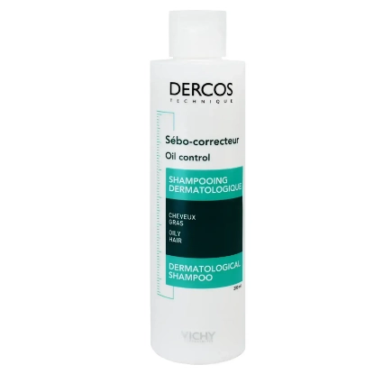 Vichy Dercos Sebo Corrector Oil Control Shampoo 200 mL 81236 to strength the hair
