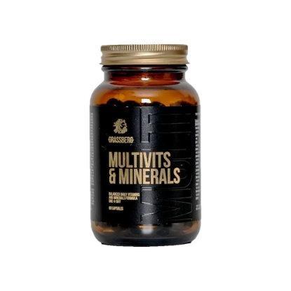Grassberg Multivitamins & Minerals 60 Caps 