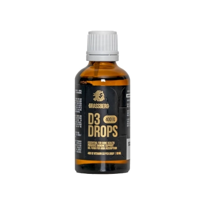 Grassberg Vitamin D3 400 IU Drops 50 ml 