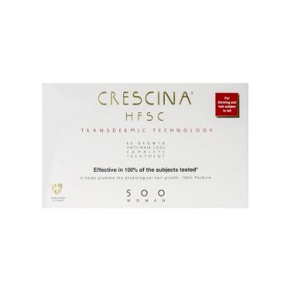 Crescina HFSC Transdermic Complete Treatment 500 Woman 10+10 Vials 