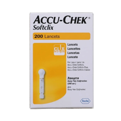 Accu Chek Softclix Lancet 200'S  