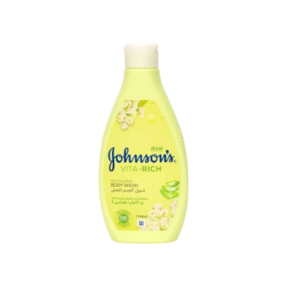 Johnson's Vita-Rich Revitalizing Body Wash with Aloe Vera 400 ml 