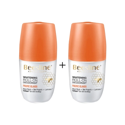 Beesline Whitening Pacific Island Deo Roll On 1+1 Offer