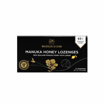 Watson & Son Manuka Honey Lozenges With Lemon 8 pcs 